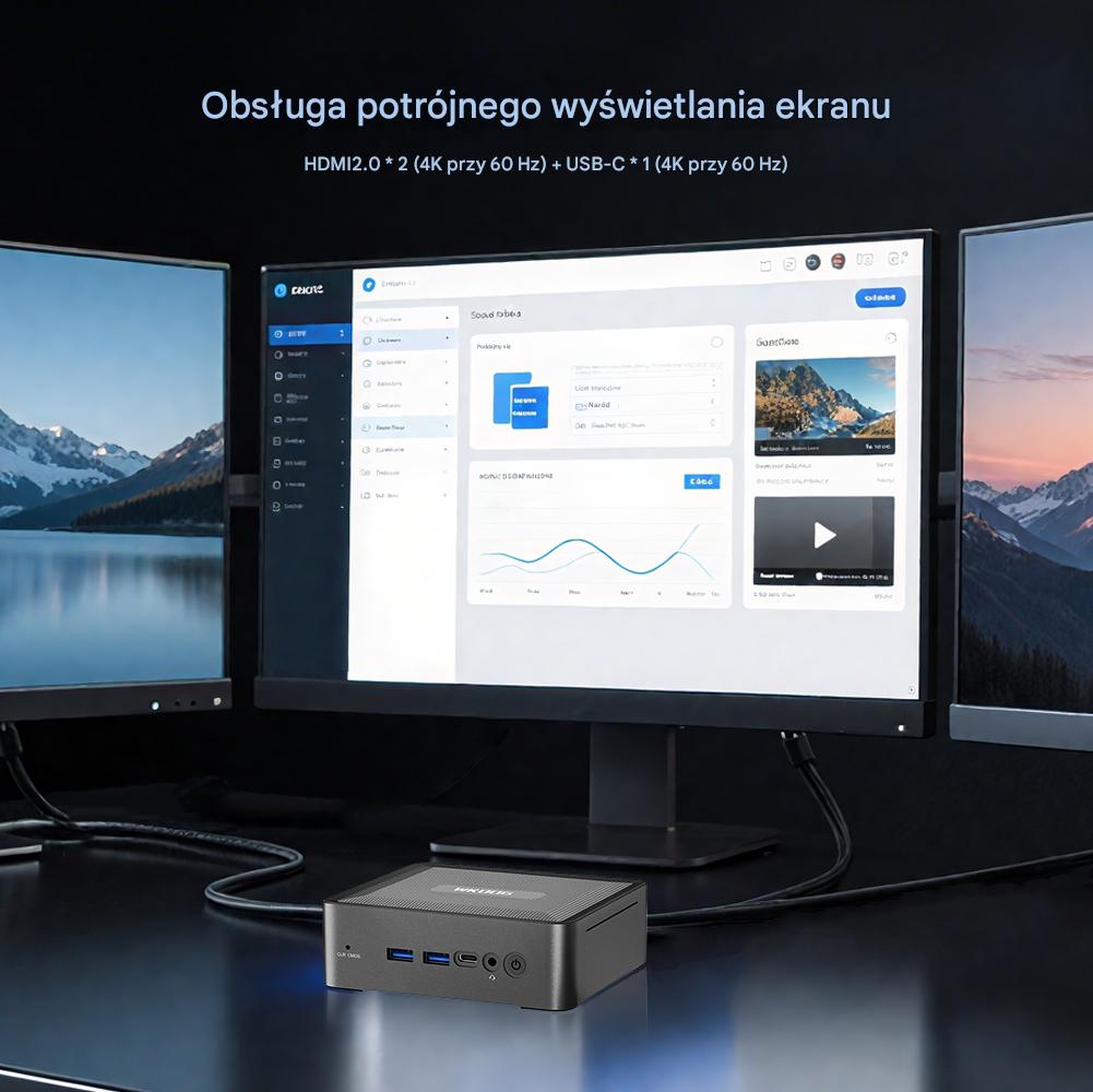 Nowa definicja wszechstronnego doświadczenia z mini komputerem: Wkdog H8 (AMD5825U)